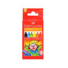 CRAYONES FABER CASTELL x 6 unidades